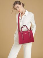 Wholesale Handbags for Women with Embossed Stripe Pattern