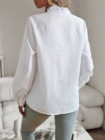 Wholesale Pleated Panel Button Shirt