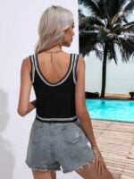 Wholesale Sexy Cropped Knit Tank Top