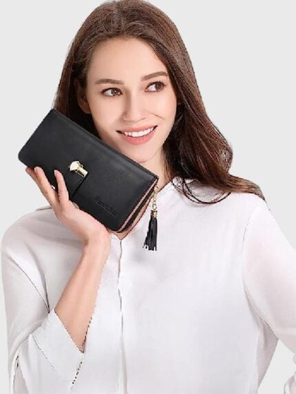 Wholesale Solid Color Simple Wallets for Women