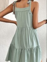 Wholesale Square Neck Sling Dress