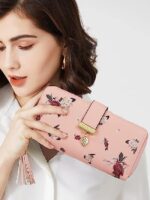 Wholesale Women Wallet With Peony Flower