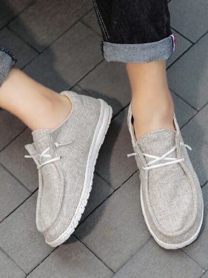 Wholesale Casual Unisex Canvas Flat Shoes