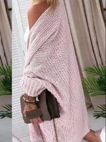 Wholesale Dolman Sleeve Pocket Knit Cardigan