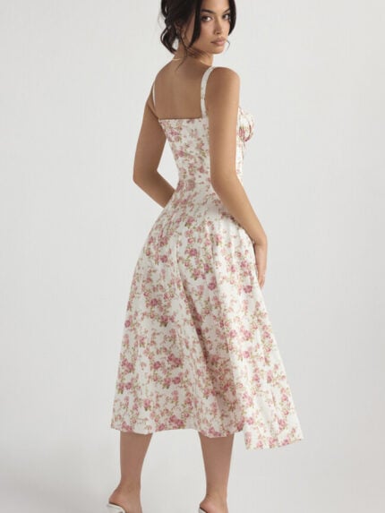 Wholesale Elegant Sexy Floral Slip Dress