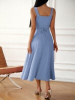 Wholesale Elegant Solid Color Slip Dress