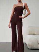 Wholesale Sexy Slim Tube Top Jumpsuit