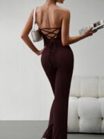 Wholesale Sexy Slim Tube Top Jumpsuit