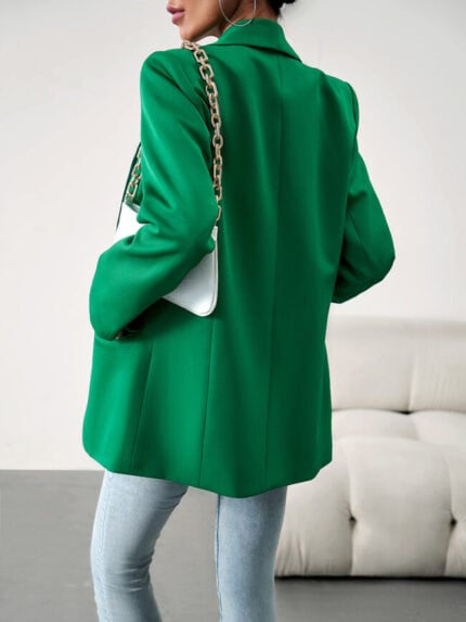 Wholesale Solid Color Fashion Blazer