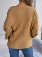 Wholesale Dolman Sleeve Off-the-shoulder Sweater