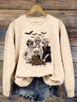 Wholesale Halloween The golden ghouls print top