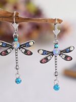 Wholesale dragonfly earrings