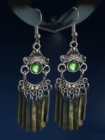 Wholesale handmade long drop earrings