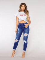 Wholesale Ripped Women's Jeans Wholesale Clothing