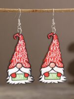 Wholesale christmas Santa Claus earrings