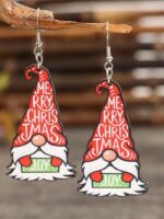 Wholesale christmas Santa Claus earrings