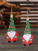 Wholesale christmas Santa Claus fun earrings