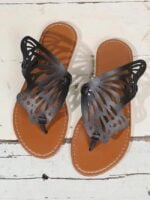 Wholesale flip-flop butterfly wings sandal