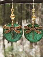 Wholesale Dragonfly ethnic style simple earrings