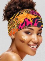 Wholesale Knotted nation graphic print headband