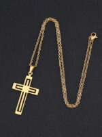 Wholesale Stainless Steel Cross Pendant Necklace