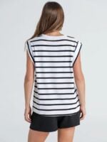 Wholesale Striped Print Tank Top