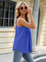 Wholesale hollow U shape collar cami top