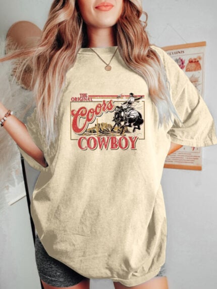 Wholesale the original coors Print short sleeve top