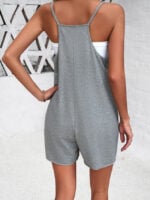 Wholesale Dual Pocket Cami Romper Without Tube Top